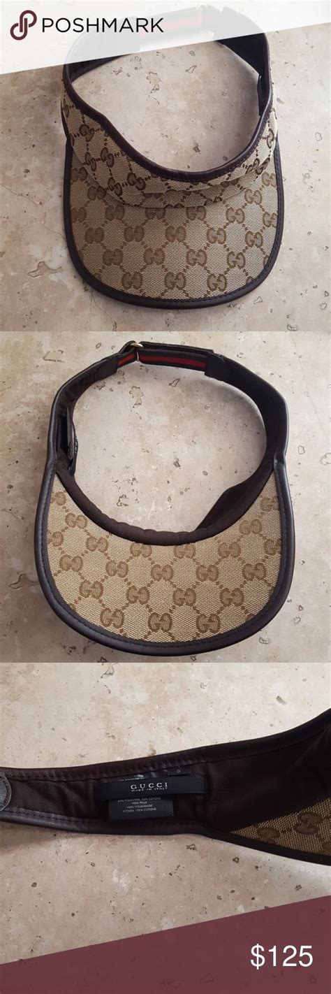 gucci sun visor